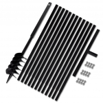 K&auml;epidemega maapuur 120 mm koos pikendustoruga 13 m terasest