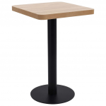 Bistroolaud, helepruun, 50 x 50 cm, mdf
