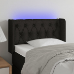 LED-voodipeats, must, 83x16x78/88 cm, kangas