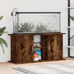 Akvaariumi alus, suitsutatud tamm, 121 x 41 x 58 cm, tehispuit