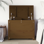 Hoiukast, meepruun, 60x32x45,5 cm, m&auml;nnipuit