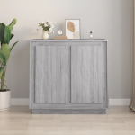 Puhvetkapp, hall sonoma tamm, 80 x 34 x 75 cm, tehispuit
