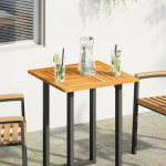 Lauaplaat, 60x60x2 cm, kandiline, akaatsiapuit