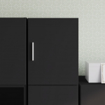 Seinakapp, must, 30 x 42,5 x 40 cm, tehispuit