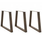 S&Ouml;&Ouml;GILAUA JALAD, V-KUJULISED, 3 TK, NATURAALNE TERAS, 70 X (72&ndash;73,3) CM, TERAS