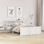 VOODIRAAM PEATSIGA ILMA MADRATSITA VALGE 160X200 CM