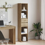 RAAMATUKAPP ARTISAN OAK 36X30X171 CM ENGINEERED WOOD