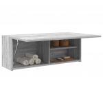 Vannitoa seinakapp, hall sonoma tamm, 80 x 25 x 30cm, tehispuit
