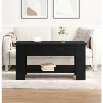 Kohvilaud must tamm 101 x 49 x 52 cm tehispuit