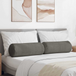 Padjad 2 tk helehall &oslash; 25 x 70 cm korter kangas