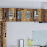 K&ouml;&ouml;gikapp riiuliga uksega vana puit 60 x 31 x 40 cm tehispuit