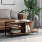 Kohvilaud vana puit 100 x 50 x 45 cm tehispuit
