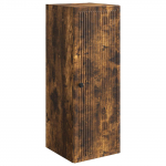 Seinale kinnitatav kapp Suitsutatud tamm 33 x 34,5 x 90 cm
