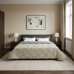 Talve tek Helehall 200 x 240 cm Mikrokiud ja Teddy villa