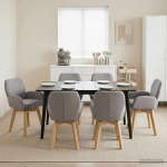 P&ouml;&ouml;rlevad Toiduainete Toolid 6 pcs Boucl&eacute; Helehall