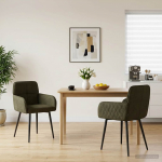 S&ouml;&ouml;gitoa Toolid 2 pcs Kunstsuede nahk Armee rohelis