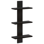 Seinariiul Must tamm 30 x 13.5 x 64.5 cm Kunstpuit