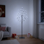 LED j&otilde;ulupuu Must 120 cm Teras 100 LED-i
