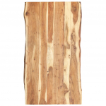 Lauaplaat akaatsiapuidust 118x(50-60)x3,8 cm
