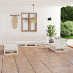 3075730 7-osaline aiam&ouml;&ouml;blikomplekt, valge, toekas m&auml;nnipuit (805666+805676+805701)