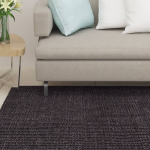 Vaip naturaalne sisal 80x300 cm, must