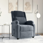 Reguleeritav tugitool, tumehall, samet