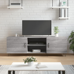 Telerikapp, hall sonoma tamm, 150 x 30 x 50 cm, tehispuit
