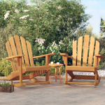 Aia Adirondack kiiktoolid 2 tk, 79 x 100 x 103 cm, tiikpuu