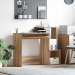 Laud sahtliga riiuliga k&auml;sit&ouml;&ouml;puu 106 x 41 x 88.5 cm tehispuit