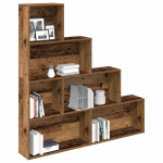 RAAMATUKAPP VANA PUIT 157X24X160 CM ENGINEERED WOOD