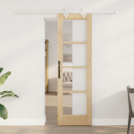 Liuguks pruun 61 x 198.5 cm puit ja metall