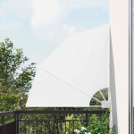 Baldahhiin valge 115 x 115 cm pol&uuml;ester