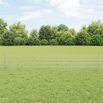 Tsingitud traadi aed koos 11 u postiga h&otilde;bedane 0.4x25 m teras