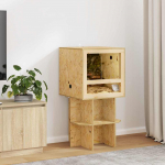 Terrarium pruun 50 x 50 x 50 cm osb