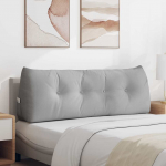 Seljatugi padi pilvine hall 140 x 24 x 50 cm kangas