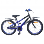 Laste Bike 20 Tolli vanuses 6-11 aastat Sinine must
