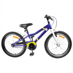 Laste Bike 24 Tolli 8-12 aastastele Sinine Valge