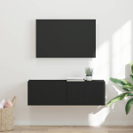 TV Seina Kapp Must 98 x 31 x 29,5 cm Tehispuit