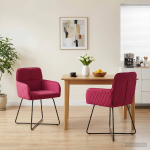 S&ouml;&ouml;gitoa Toolid 2 pcs Samet Veinpunane 59 x 56,5 x 86 cm