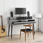 Stuudio laud Hall Sonoma 130 x 42,5 x 36 cm Tehispuit