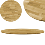 Lauaplaat tammepuidust, &uuml;mmargune, 23 mm, 700 mm