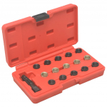 16-osaline s&uuml;&uuml;tek&uuml;&uuml;nla keerme parandamise komplekt m14x1,25