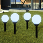 Aia teevalgustid 4 tk led 15 cm, vaiaga