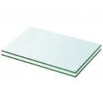 Riiulid 2 klaasist paneeli 20 x 25 cm
