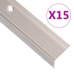 L-KUJULINE TREPILIIST 15 TK, ALUMIINIUM, 100 CM, &Scaron;AMPANJA