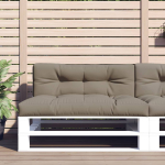 Euroaluse istmepadi, pruunikas, 120x40x12 cm, kangas