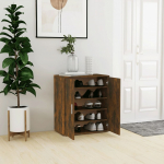 Jalatsikapp, suitsutatud tamm, 60x35x70 cm, tehispuit