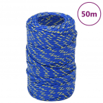 Paadik&ouml;is, sinine, 2 mm, 50 m, pol&uuml;prop&uuml;leen
