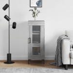 Puhvetkapp, hall sonoma tamm, 34,5x34x90 cm, tehispuit