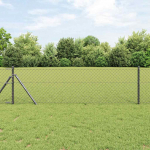 Ahela link aed postidega hall 0.4 x 10 m teras